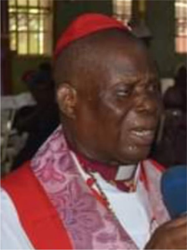 HIS EMINENCE ARCHBISHOP PROF.M.A FADEYI,JP.